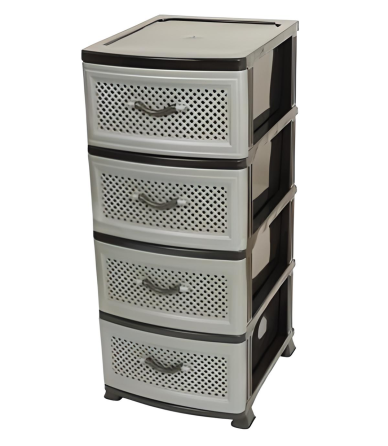 Комод Effe 4 ящика серый Харьков