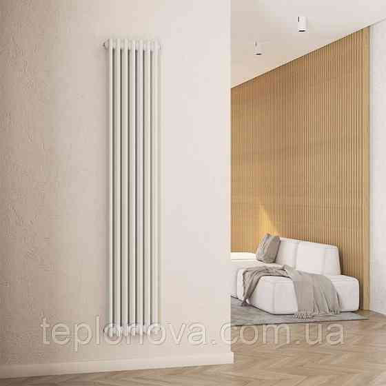 Дизайнерський радіатор 1800/335 (мм) білий мат IDEALE VIOLA (бічне підключення) 13 7/1800/335 Чернівці