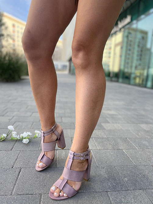 SANTINI Босоніжки жіночі SANTINI 259311-218 фіолетовий (літо, замша натуральна) (3761) Коломыя - изображение 1