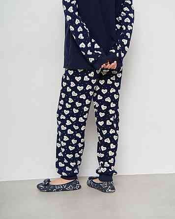 Жіночий теплий домашній костюм зі штанами Фліс - Сердечка Lady Secret 94115 XL Київ