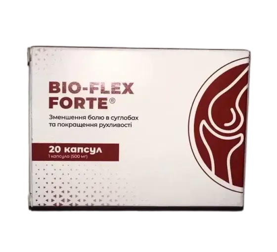 Bio-Flex Forte (Био-Флекс Форте) - капсулы для уменьшения боли в суставах Днепр