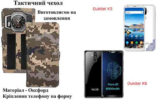 Тактический чехол для nubia Red Magic 8 Pro+, Red Magic 8S Pro+, крепится к снаряжению на липучке Киев