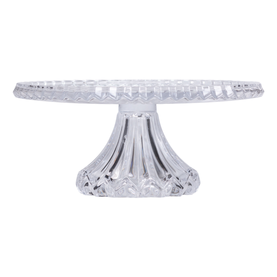 Тортівниця на ніжці 25 см скляна HP-19-138 Київ