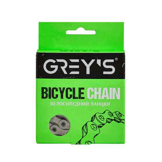 Ланцюг велосипедний Grey's 11шв. SLA1110 NP Silver, 112ланок Львів