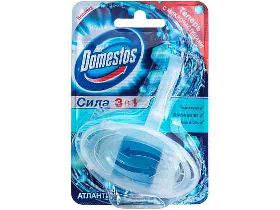 Блок для туалетів 1шт гігієничний 35г АТЛАНТИК ТМ Domestos   Solmir Київ