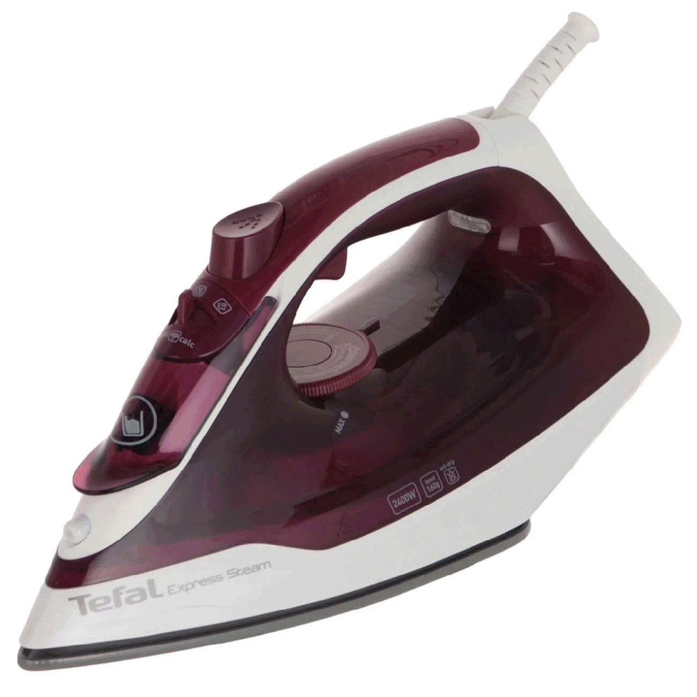Праска Tefal Express Steam FV2835E0 фіолетовий з білим Харків - фото 1