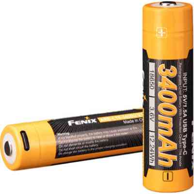 Акумулятор Fenix 18650 (3400 mAh) Type-C (ARB-L18-3400U-V30) Вінниця