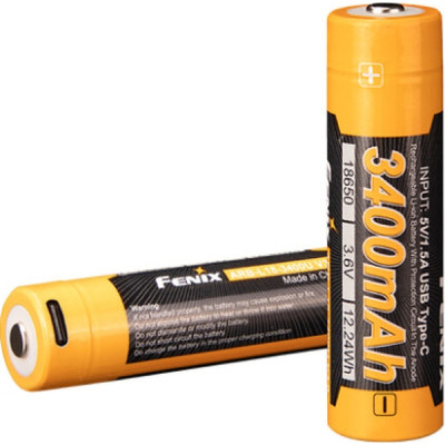 Аккумулятор Fenix 18650 (3400 mAh) Type-C (ARB-L18-3400U-V30) Винница - изображение 2