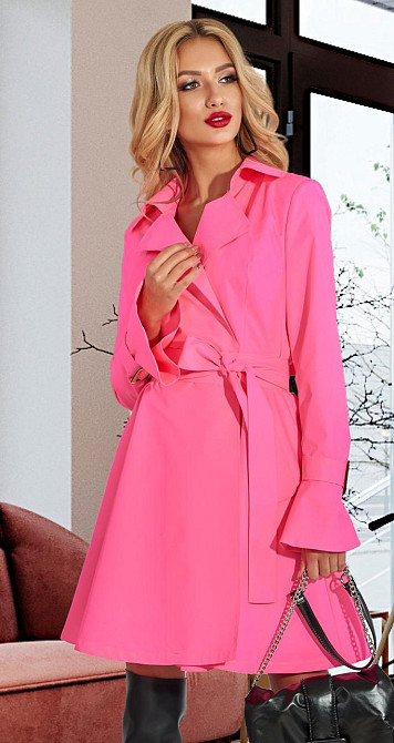 Розкльошений плащ на підкладці (44) Київ - фото 1