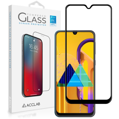 Стекло защитное ACCLAB Full Glue Samsung M30s Black (1283126508646) Винница - изображение 1