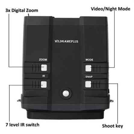 Прибор ночного видения Widgameplus WG500B 1080P HD 10.8X31 Цифровой бинокль Винница