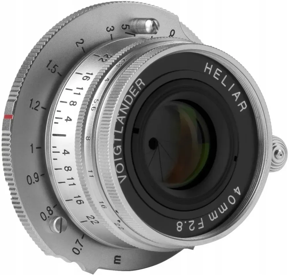 Об'єктив Voigtlander Heliar 40 mm f/2,8 do Leica M - srebrny (VG2746) Київ - фото 1