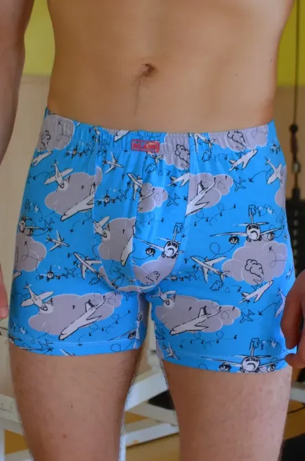 Трусы мужские Шорты Lans 06/040 M, Самолеты Киев - изображение 1