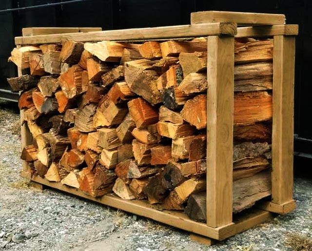 Дровниця дерев'яна "Голін" мускат Миколаїв - фото 1