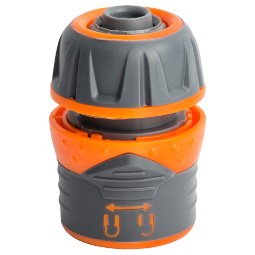 Конектор 1/2" швидкознімний для шланга 1/2" із замком Flora Житомир - фото 2