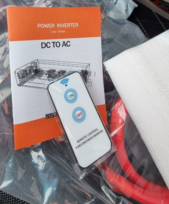 DATOUBOSS Инвертор с чистой синусоидой 2000 Вт DC 12 В. Харьков - изображение 3