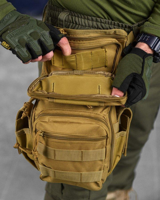 Тактична Сумка поясна на ногу roulette cayot Одеса - фото 5