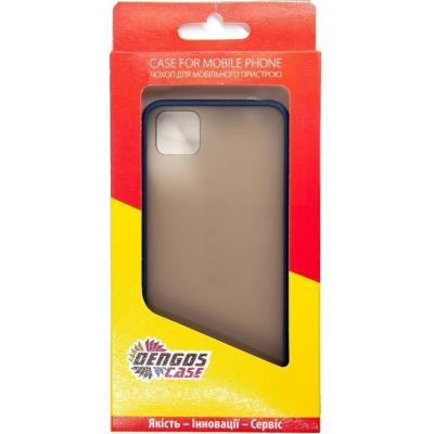 Чохол до мобільного телефона Dengos Matt Huawei Y5P, blue (DG-TPU-MATT-53) (DG-TPU-MATT-53) Вінниця - фото 3