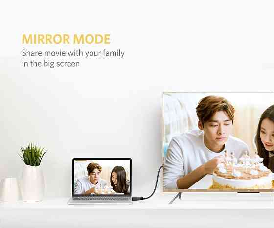 Кабель UGREEN ED015 HDMI Flat Cable 3m (UGR-50820) Київ