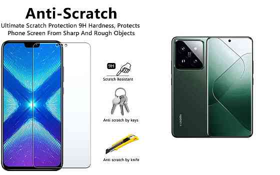 Защитное стекло NeoGlass для Xiaomi Redmi 14 Pro – ультрапрозрачное и устойчивое Киев