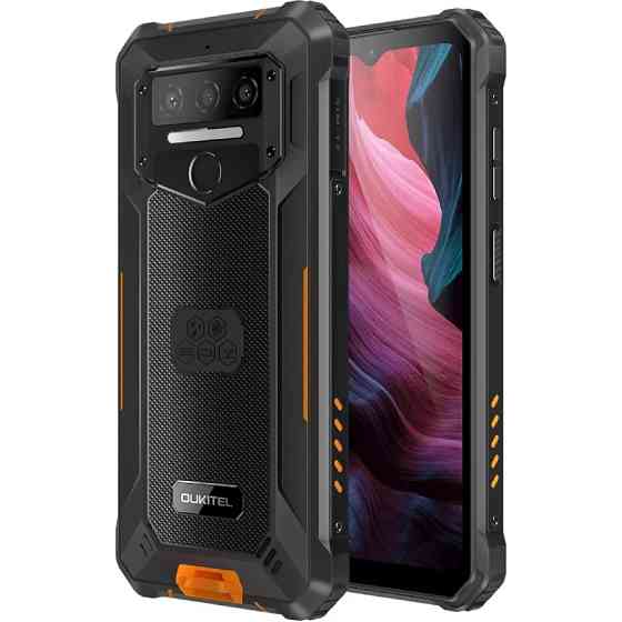 Смартфон Oukitel WP23 Plus 6.52"HD+ /8GB/256GB / T606 /10600mAh /13+5Мп/ IP69K /NFC Orange Вінниця