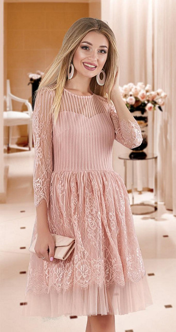 Гіпюрове плаття пачка (44) Київ - фото 2