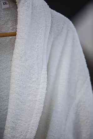 Халат готельний Ecotton XXL махровий білий з поясом універсальний White Коломыя