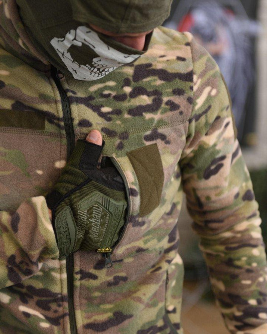 Кофта мультикам флиска мужская на змейке Одесса - изображение 17