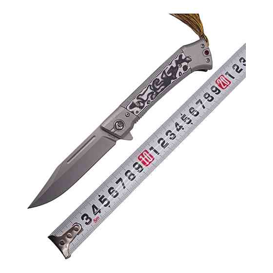 Ніж складаний ChongMing CM138, 2144 Білий Дніпро