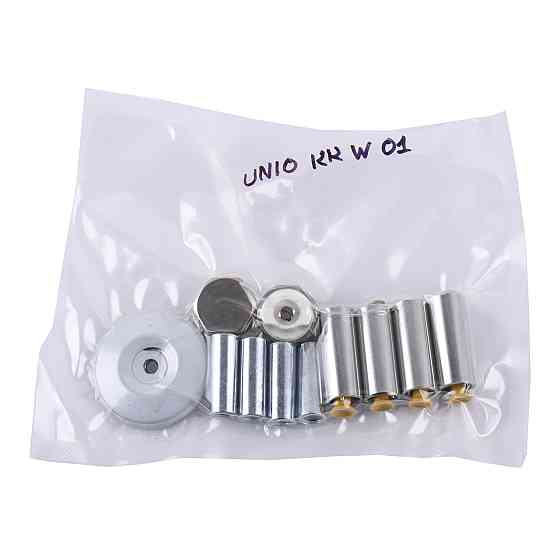 UNIO KK W 01 Комплект кріплень сушарки для рушників водозаповненого. Хром. Київ