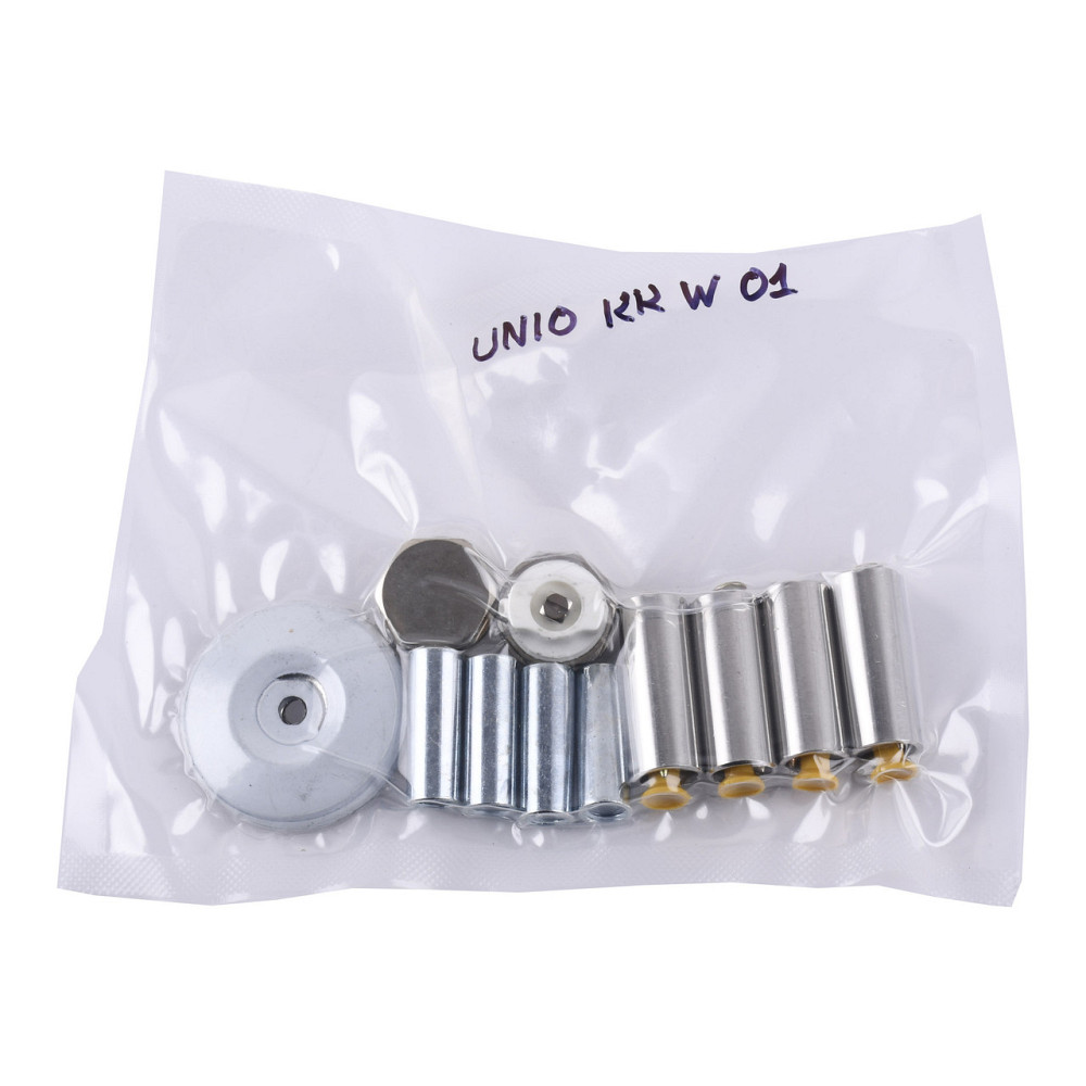 UNIO KK W 01 Комплект кріплень сушарки для рушників водозаповненого. Хром. Київ - фото 1