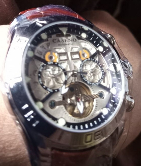 Механічний брендовий годинник з автопідзаводом. Київ - фото 4