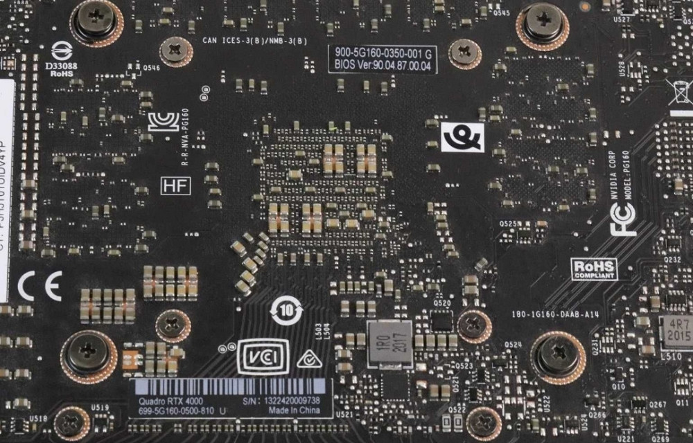 Відеокарта HP NVIDIA QUADRO RTX 4000 L40549-002  8GB GDDR6. Харків - фото 2