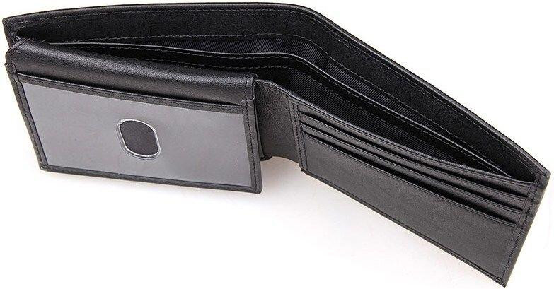 Гаманець чоловічий Vintage 14449 Чорний Київ - фото 2