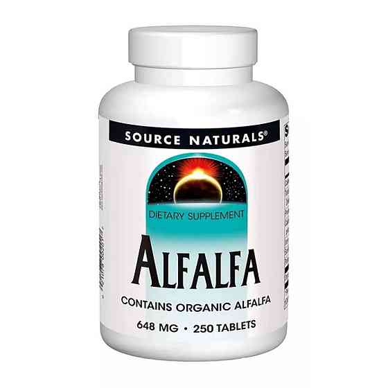 Екстракт люцерни Source Naturals Alfalfa 648 мг 250 таблеток Луцьк