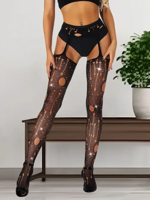 Панчохи JSY WW7021 Black One Size Львів - фото 1