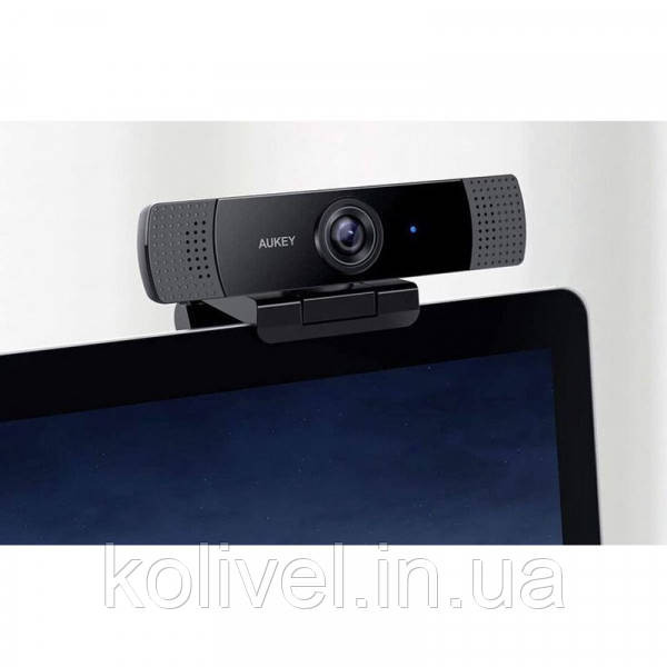 Веб-камера Aukey 1080p FHD Live Streaming Camera, Stereo Mic (PC-LM1E) Київ - фото 7