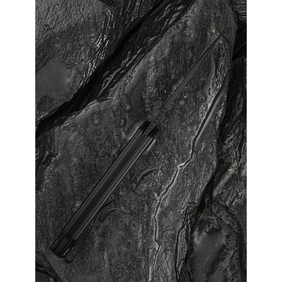 Ніж складаний кишеньковий Civivi Elementum Slip Joint, (7.5 см) 14C28N / G10 чорний Киев - изображение 16