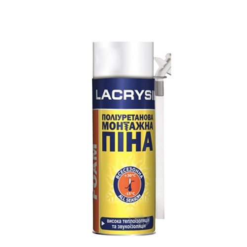 Піна монтажна побутова 30л Лакрисіл Житомир