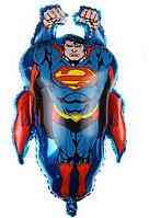 Фольгована куля 73х53 см Супермен (54) в пакованні (1 пачка) Харків