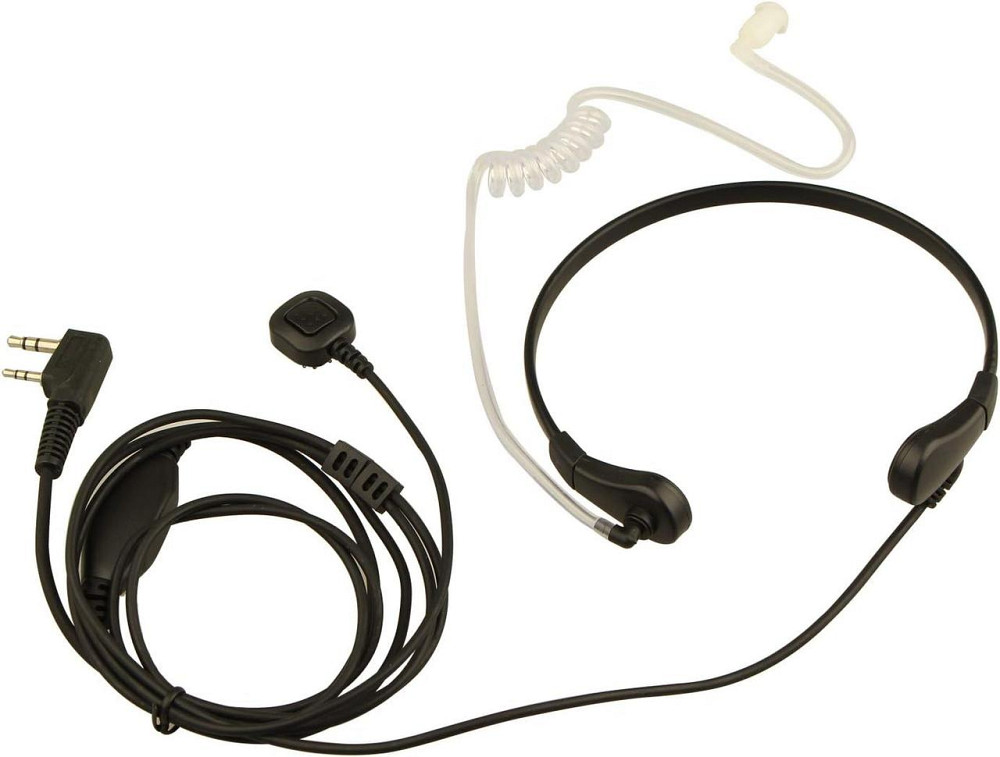 Ларингофон для рации с кнопкой и скрытым наушником Киев - изображение 8