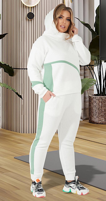 Стильний теплий костюм на флісі (42) Київ - фото 3