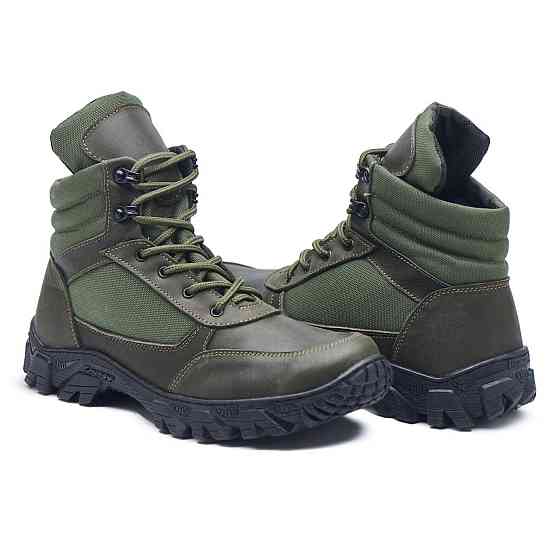 Тактические ботинки, кожаные, кордура.Прочные ЗСУ 36 (23,3) 39 (25,5) Харків