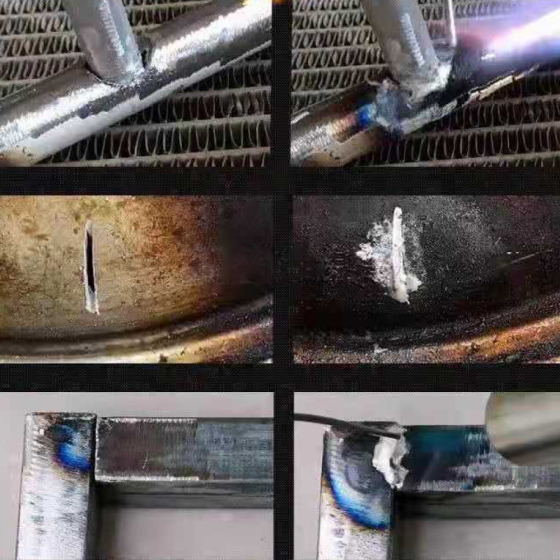 Стрижні для рідкого зварювання 7,7см, 3шт / Набір стрижнів для пайки алюмінію / Рідке зварювання / Зварювальні стрижні Київ