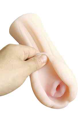 Мастурбатор Ротик Gentle hole без вібрації тілесний Sex Aura Київ