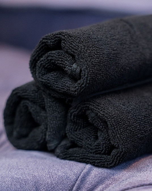 Салфетка махровая Ideal Textile 30х50 см 450 г/м2 черная Черновцы - изображение 2