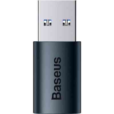 Перехідник USB 3.1 M to USB-C F blue Baseus (ZJJQ000103) Вінниця