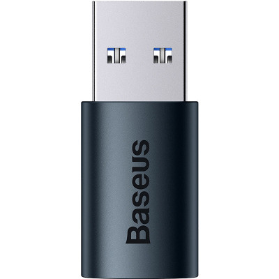 Перехідник USB 3.1 M to USB-C F blue Baseus (ZJJQ000103) Вінниця - фото 3