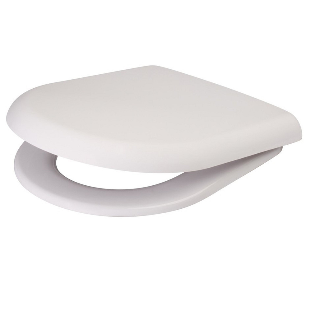 Кришка для унітазу Cersanit MERIDA поліпропілен з металевим кріпленням Киев - изображение 1