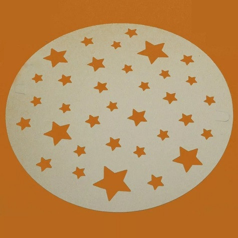 Набор трафаретов для торта, кофе и т.д. 5 штук - диаметр 23см, пищевой пластик Киев - изображение 3